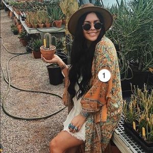 Delirium maxi kimono (May 2018 collection)